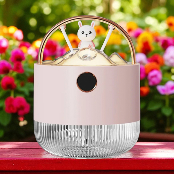 Umidificator de aer Cute Pet D15 - Rabbit Pink  photo 2