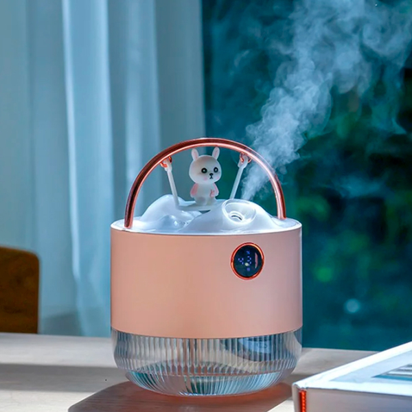 Umidificator de aer Cute Pet D15 - Rabbit Pink  photo 5