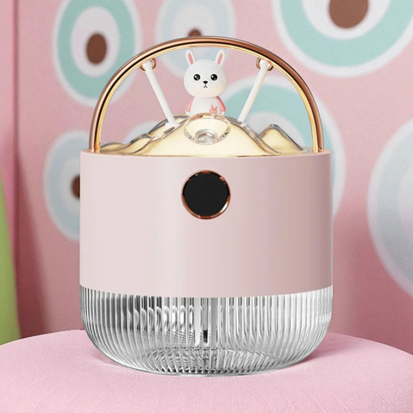 Umidificator de aer Cute Pet D15 - Rabbit Pink  photo 7