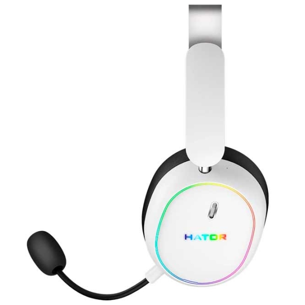 Căști Hator Phoenix 2 White Fără fir + Cu fir / Gaming / Over the ear photo 2