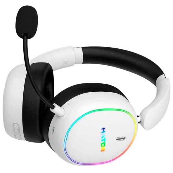 Căști Hator Phoenix 2 White Fără fir + Cu fir / Gaming / Over the ear photo 6