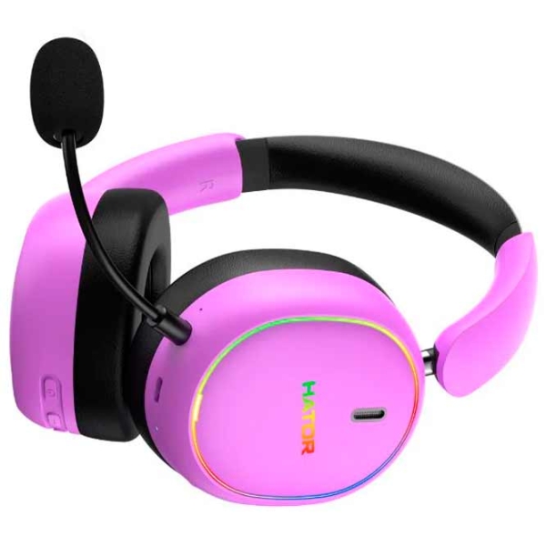Căști Hator Phoenix 2 Purple Fără fir + Cu fir / Gaming / Over the ear photo 7