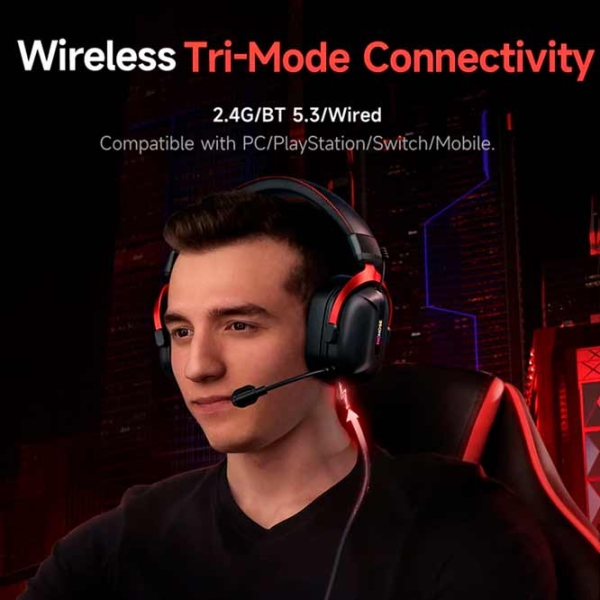 Căști Mchose S9 Pro Black Fără fir / Gaming / Over the ear photo 6