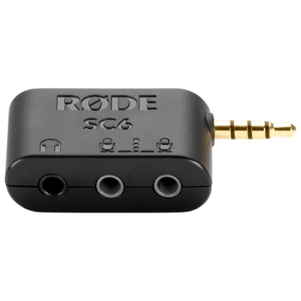 Adaptor pentru microfon Rode SC6 Black  photo 2