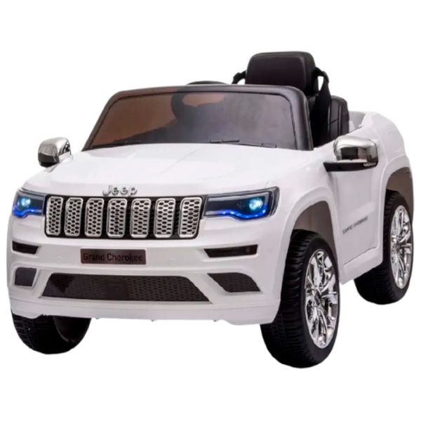 Mașină electrică Jeep Grand Cherokee ChiToys SMBJJ2055 / 4 White 3+ | 30 kg | 5 km/h photo 1
