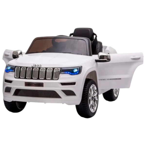 Mașină electrică Jeep Grand Cherokee ChiToys SMBJJ2055 / 4 White 3+ | 30 kg | 5 km/h photo 3