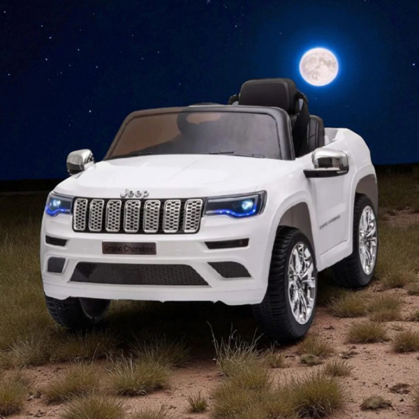 Mașină electrică Jeep Grand Cherokee ChiToys SMBJJ2055 / 4 White 3+ | 30 kg | 5 km/h photo 7