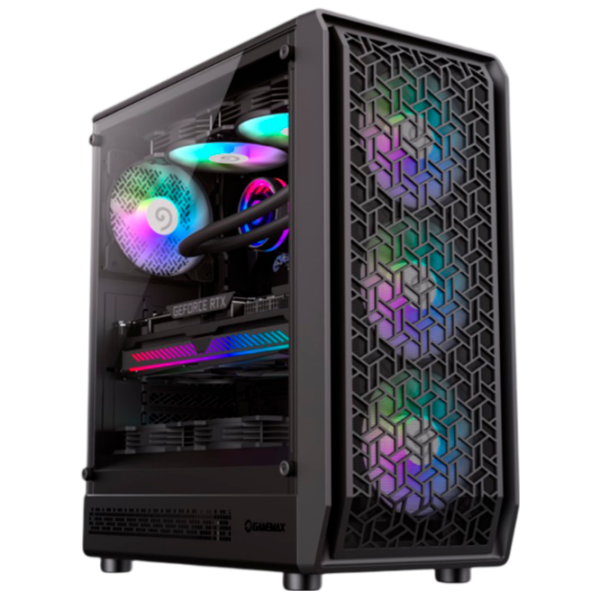 Calculator de jocuri Navigator 10557 Black Intel Ryzen 5 5600 16 GB 1 TB GeForce RTX 3050 6 GB photo 1