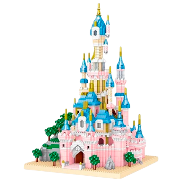 Constructor Richi Tichi Dream Castle Pink Numărul de piese 3869, 10+ photo 1