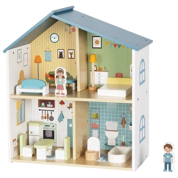 Căsuță pentru păpuși Tooky Toy HP063 căsuță 52640 3+ photo 1