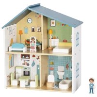 Căsuță pentru păpuși Tooky Toy HP063 căsuță 52640 3+