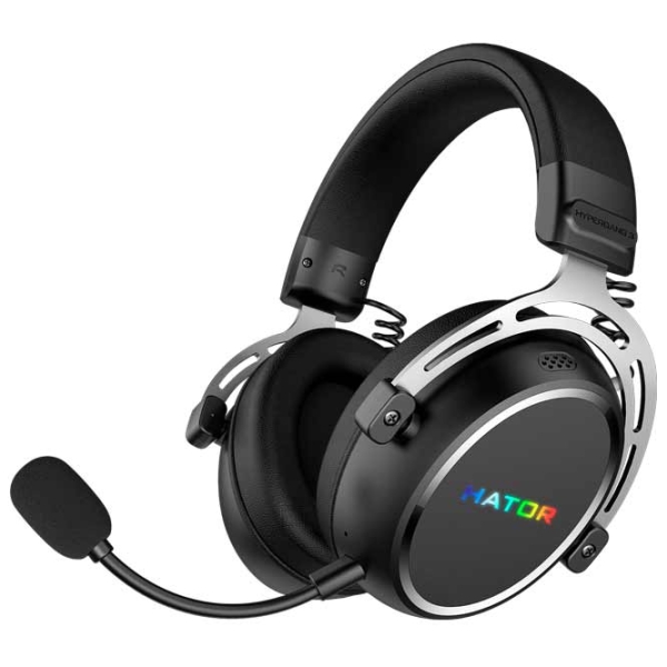 Наушники Hator Hyperpunk 3 Черный Беспроводные / Игровой / Полноразмерные photo 2
