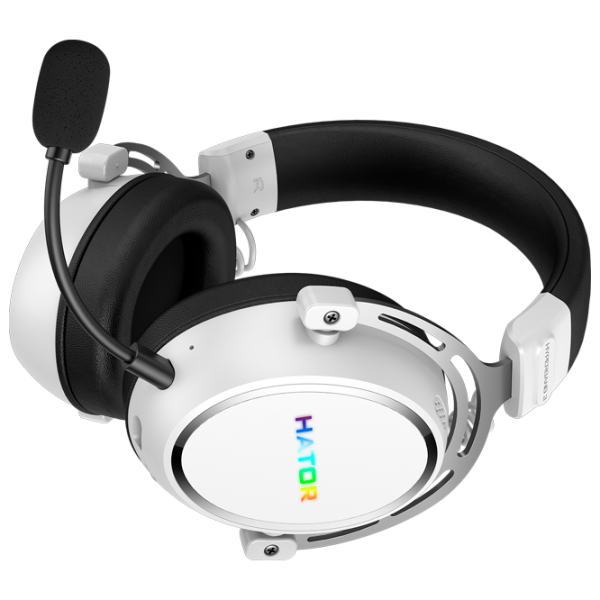 Căști Hator Hyperpunk 3 White Fără fir / Gaming / Over the ear photo 6
