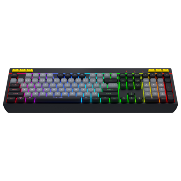 Tastatură Hator Icefall Black Gaming, Cu fir photo 2