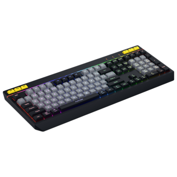 Tastatură Hator Icefall Black Gaming, Cu fir photo 3