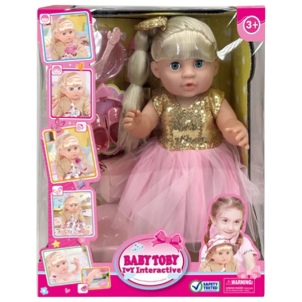 Păpușă Richi Tichi Baby Toby bebeluș 81160 3+ photo 1