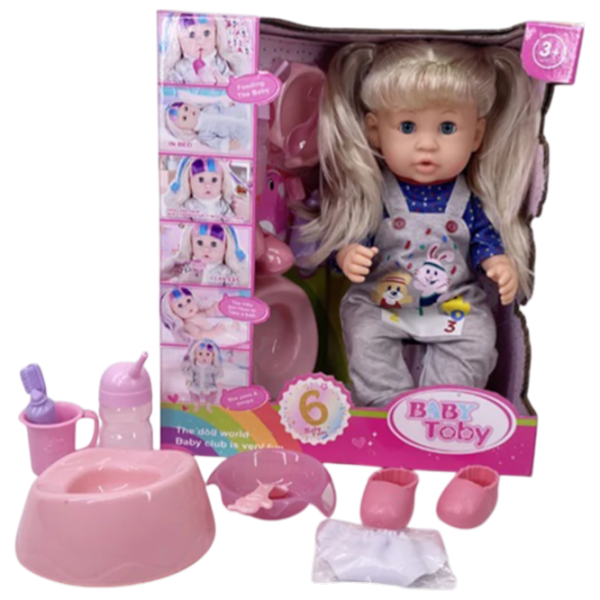 Păpușă Richi Tichi Baby Toby bebeluș 56934 3+ photo 1