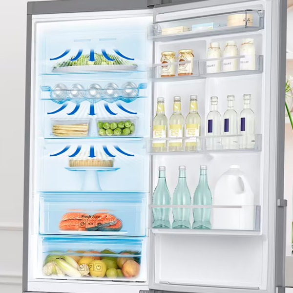 Frigider Samsung RB33J3515S9/EF Silver 231l / No Frost, 108l / No Frost, A++ photo 6