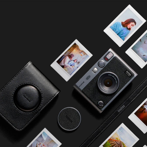 Фотоаппарат FujiFilm Instax Mini Evo 90th + Темно Серебристый CMOS, 4.9 МП, f/2.0 photo 6