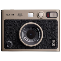 Cameră foto FujiFilm Instax Mini Evo 90th + Titanium Gold CMOS, 4.9 MP, f/2.0