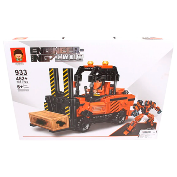 Constructor Richi Tichi 85467 Orange Numărul de piese 452, 6+ photo 1