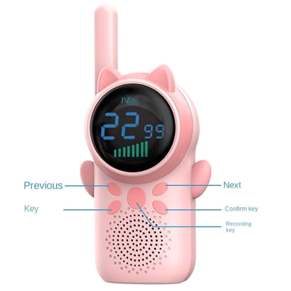 Радиостанции Walkie Talkie D25 Розовый  photo 5