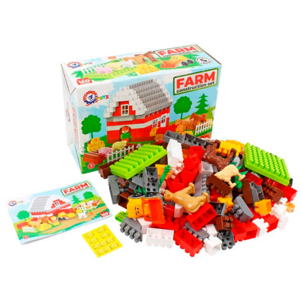 Constructor Technok Farm Multicolor Numărul de piese 160, 3+ photo 2