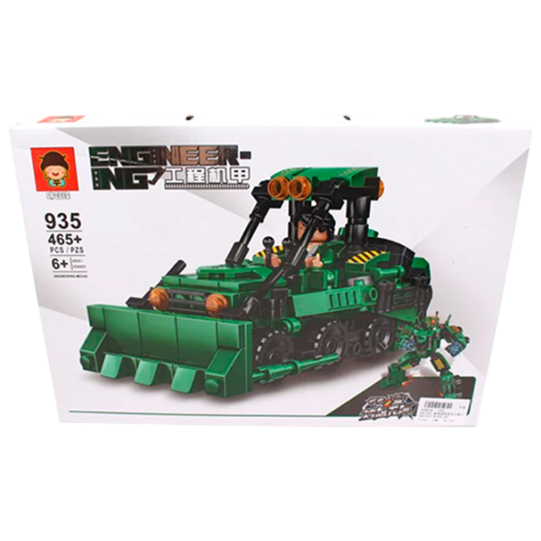 Constructor ChiToys 85481 Green Numărul de piese 465, 6+ photo 1