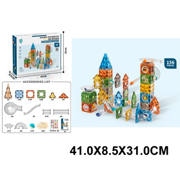 Конструктор ChiToys Blocks Разноцветный Количество деталей 156, 3+ photo 2