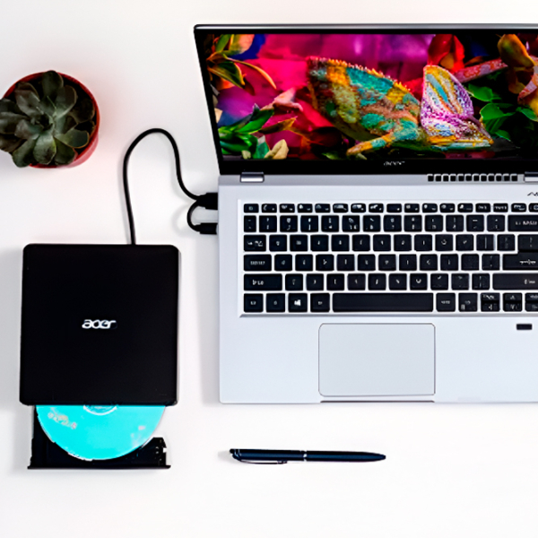 Оптический привод Acer GP.ODD11.001 Черный USB 3.0, Пластик photo 5