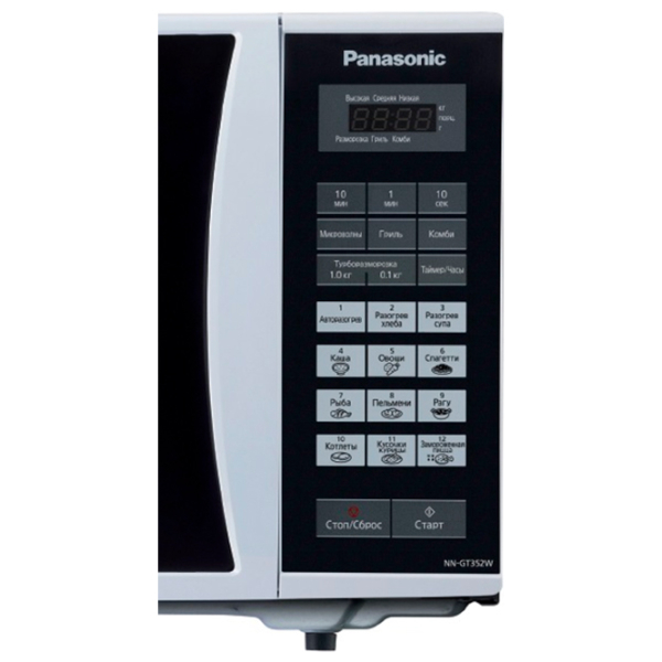 Микроволновая печь Panasonic NN-GT352WZUE Белый С грилем, 23л, 800 Вт photo 7