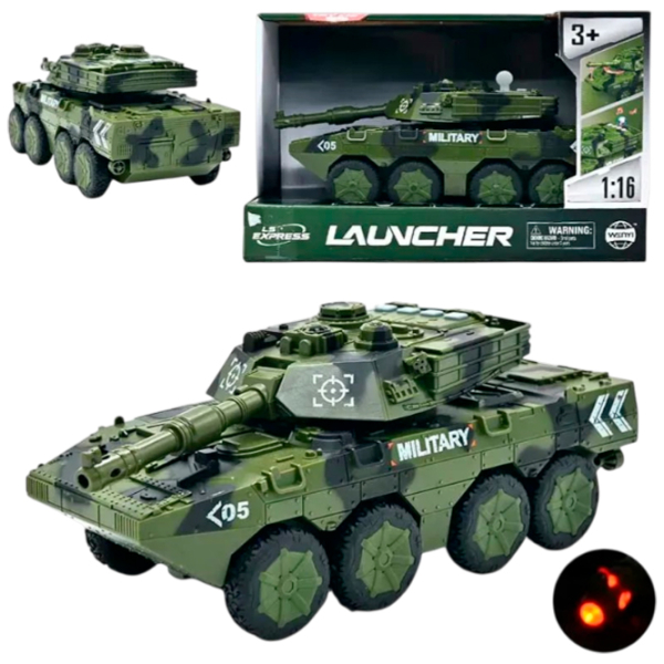 Tanc de luptă Wenyi Launcher WY1105A
White
Green  photo 6