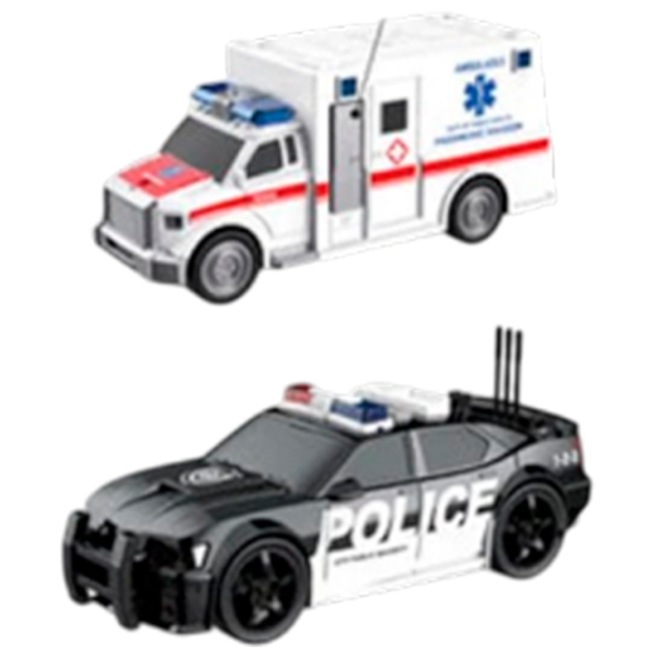 Set de mașini Wenyi Rescue WY500-4
White
Black  photo 3
