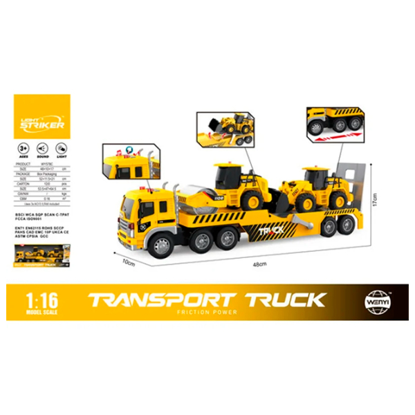 Camion Wenyi Transport Truck WY578C
White
Yellow  photo 4