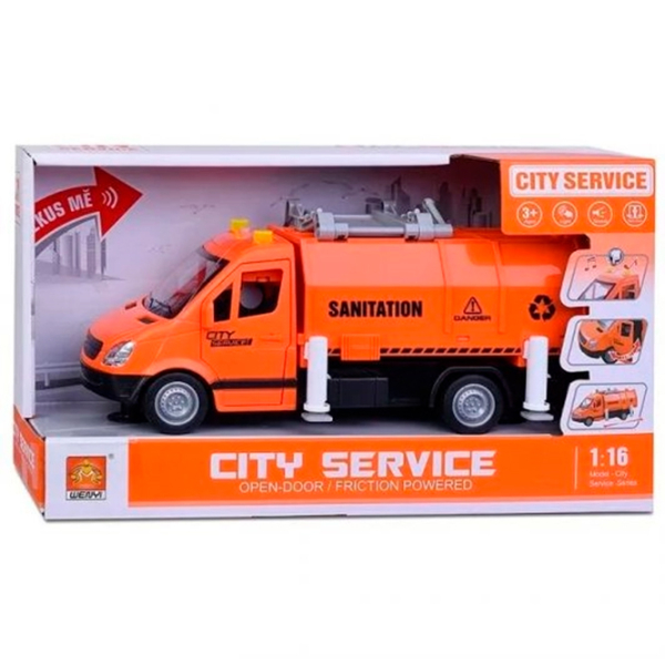Машинка Wenyi City Service WY592B
White
Красный  photo 6