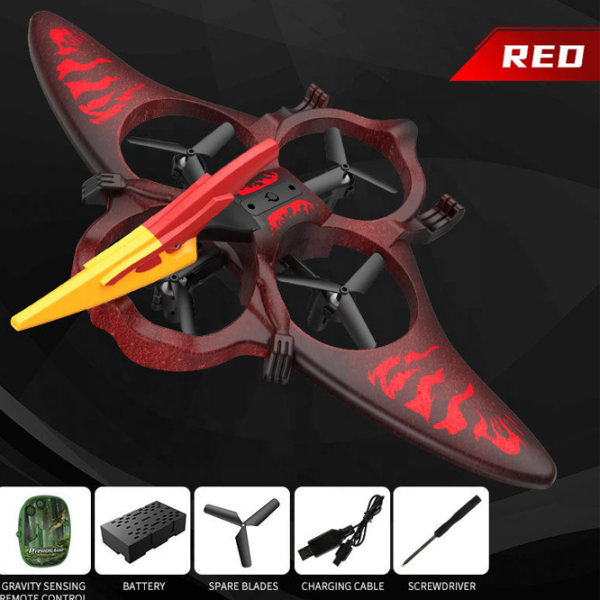 Дрон Lead Honor Pterosaur LH‑X78S‑3 Красный Квадрокоптер /  photo 2