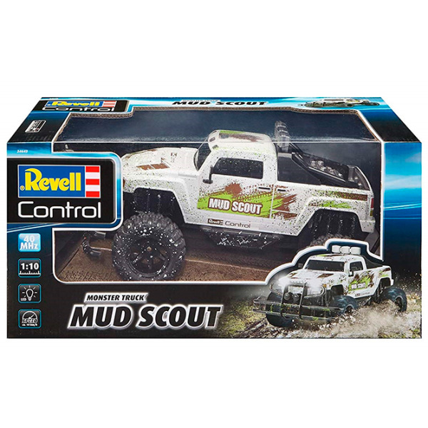 Mașină Revell Truck New Mud Scout 24643
Green
White  photo 3
