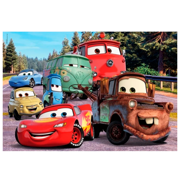 Puzzle Clementoni Cars (24239) Количество деталей: 24, Рекомендуемый возраст: 3+ photo 1
