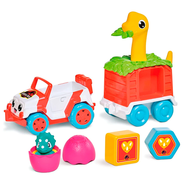 Mașină Tomy Jurassic World Dino Rescue Ranger E73253
Pink
Multicolor  photo 3