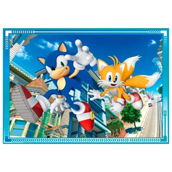 Puzzle Clementoni Sonic (21522) Количество деталей: 72, Рекомендуемый возраст: 3+ photo 2