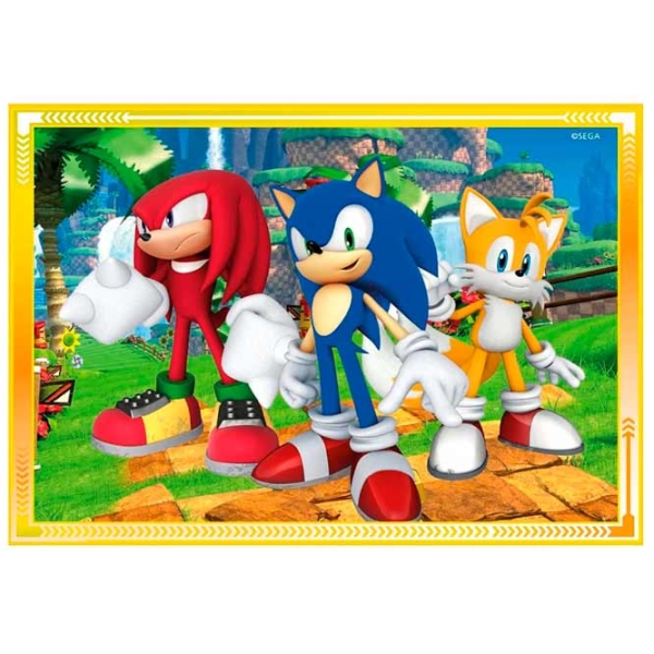 Puzzle Clementoni Sonic (21522) Количество деталей: 72, Рекомендуемый возраст: 3+ photo 3
