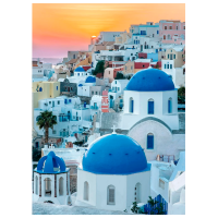 Puzzle Clementoni Santorini (39480) Numărul de piese: 1000, Vârsta recomandată: 14+