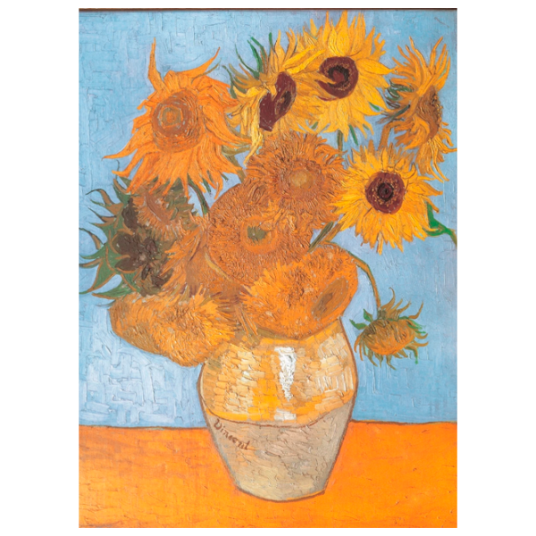 Puzzle Clementoni Van Gogh (31438) Количество деталей: 1000, Рекомендуемый возраст: 10+ photo 1