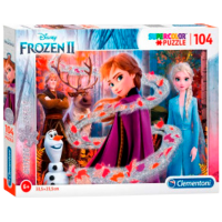 Puzzle Clementoni Frozen (20162) Количество деталей: 104, Рекомендуемый возраст: 6+