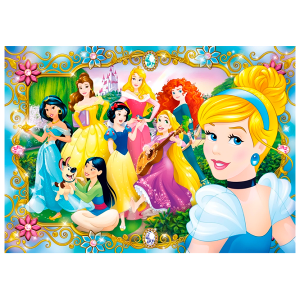 Puzzle Clementoni Princess (20147) Количество деталей: 104, Рекомендуемый возраст: 6+ photo 1