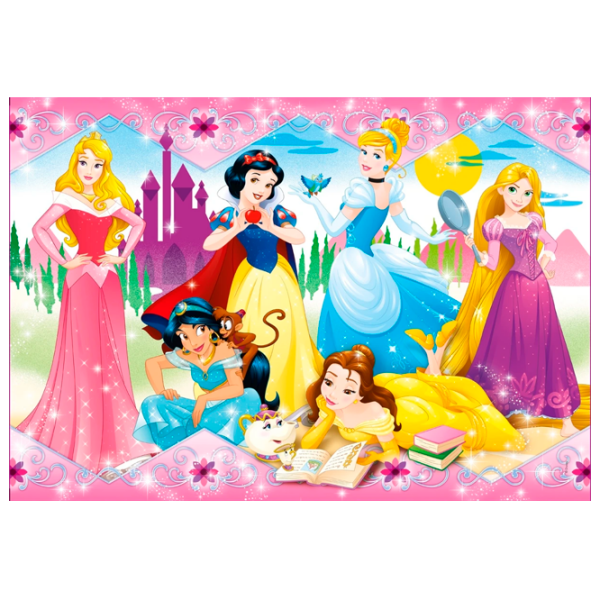 Puzzle Clementoni Princess (27086) Количество деталей: 104, Рекомендуемый возраст: 6+ photo 1
