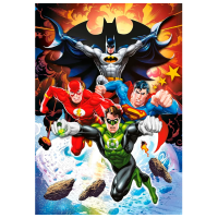 Puzzle Clementoni Superheroes (25723) Количество деталей: 104, Рекомендуемый возраст: 6+