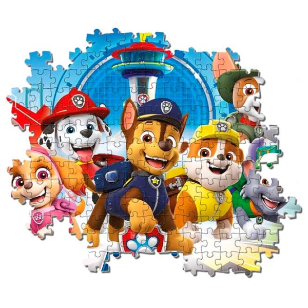 Puzzle Clementoni Paw Patrol (29105) Количество деталей: 180, Рекомендуемый возраст: 7+ photo 2