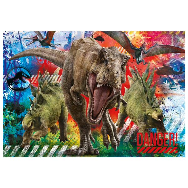Puzzle Clementoni Jurassic World (29106) Numărul de piese: 180, Vârsta recomandată: 7+ photo 1