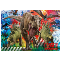 Puzzle Clementoni Jurassic World (29106) Numărul de piese: 180, Vârsta recomandată: 7+
